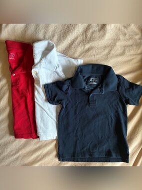 NWOT Toddler Boy Collared T-Shirt Polo Bundle 4T